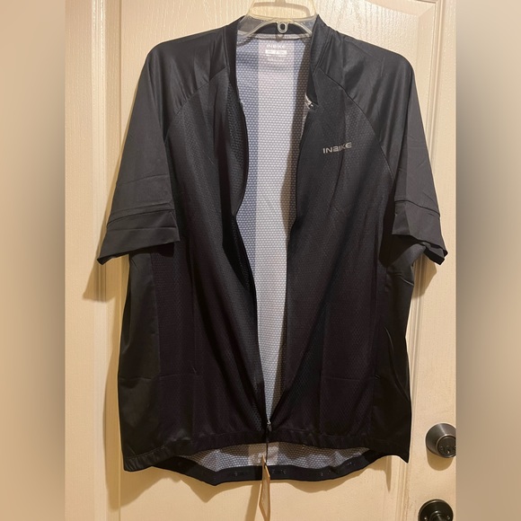 INBIKE Cycling Jersey 3 Rear Pockets Moisture Quick Dry Reflective Biking Shirts - Picture 3 of 12
